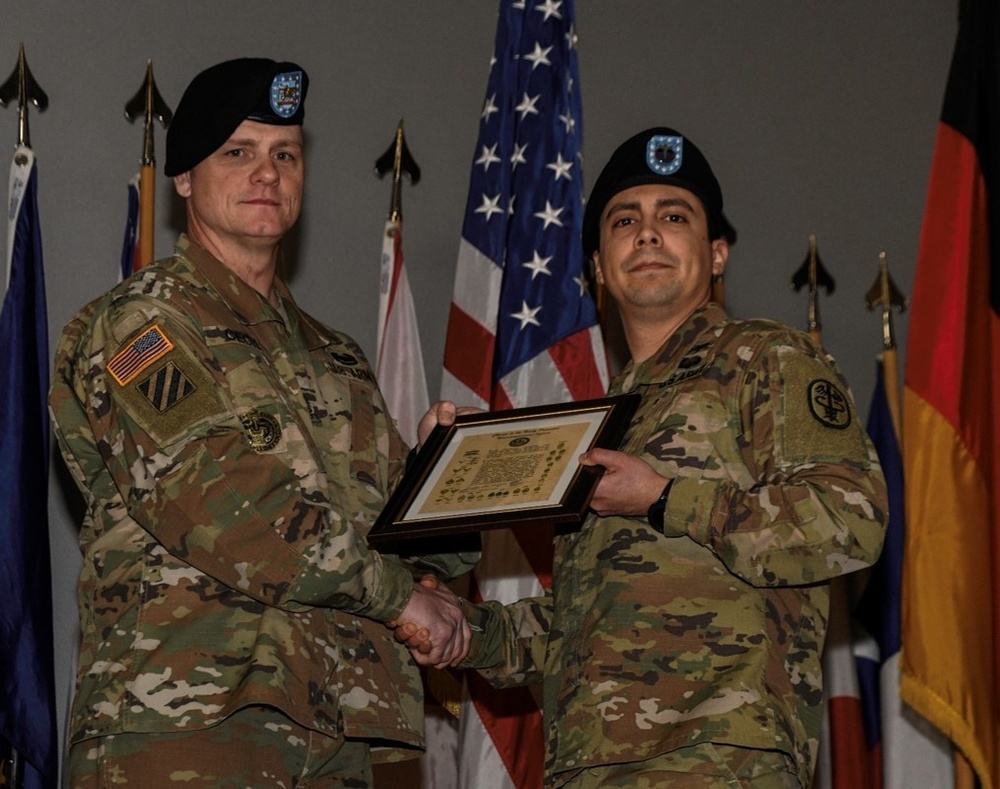 U.S. Army Health Clinic Bavaria NCO Induction Ceremony