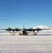 109th Airlift Wing LC-130 on the field