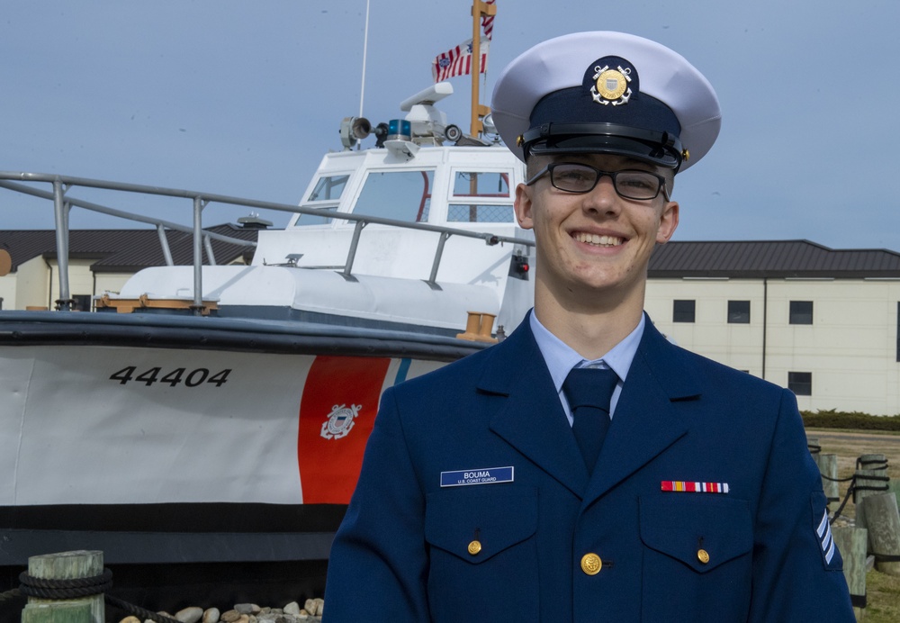 U.S. Coast Guard Training Center Cape May J-198 Honor Graduate