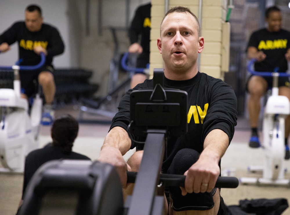 Soldiers take on Army Combat Fitness Test