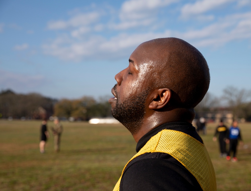 Soldiers take on Army Combat Fitness Test