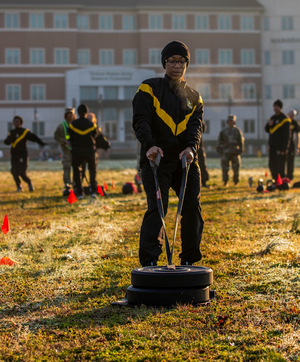 U.S . Army Reserve Headquarters prepares for new fitness test with diagnostic events