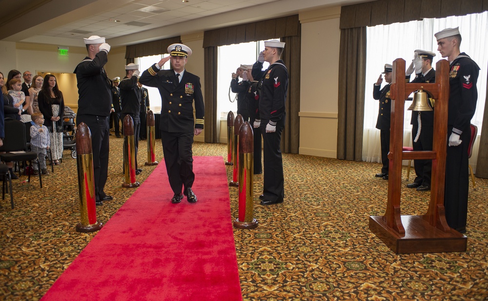 USS Pasadena Change of Command