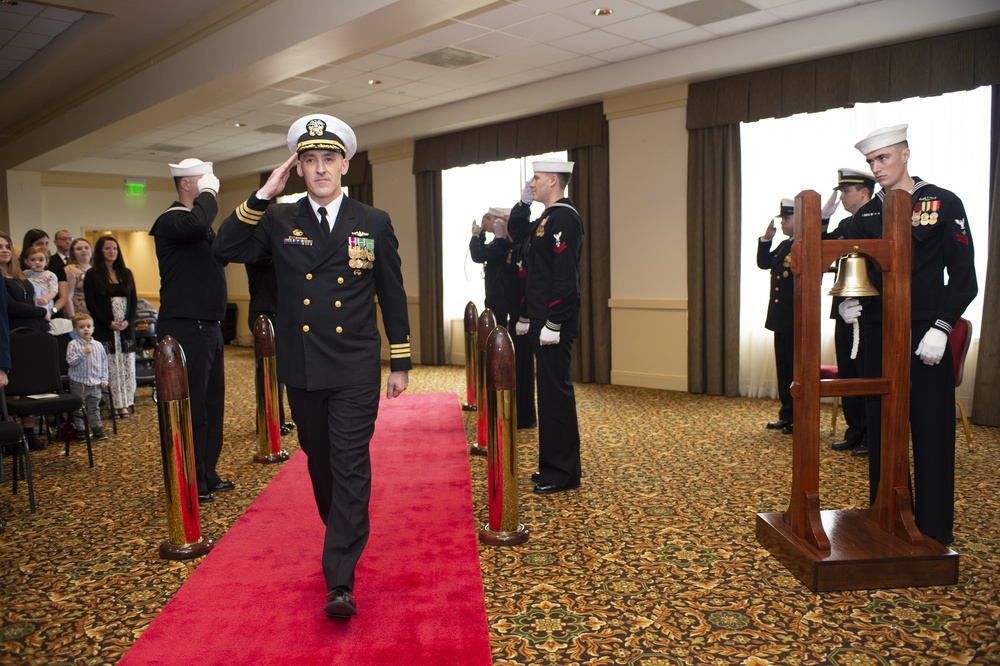 USS Pasadena Change of Command