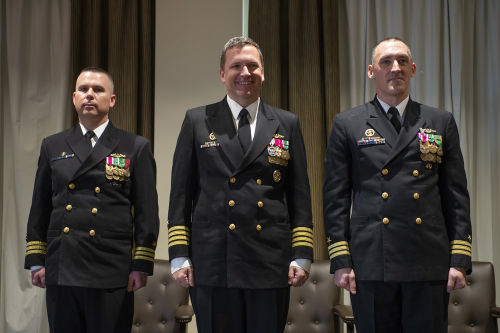 USS Pasadena Change of Command