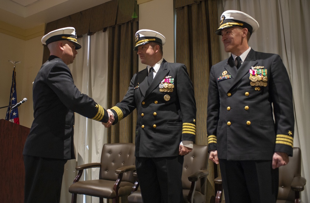 USS Pasadena Change of Command