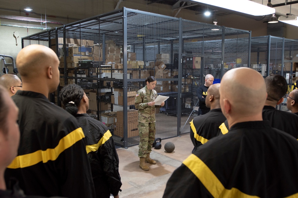 U.S. Army Reserve Headquarters prepares for Army Combat Fitness Test with diagnostic events