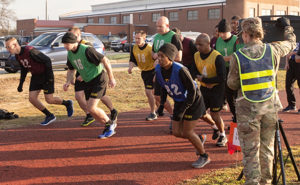 U.S. Army Reserve Headquarters prepares for Army Combat Fitness Test with diagnostic events