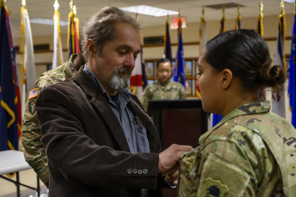 Mary-Colleen Gore promoted to Staff Sergeant