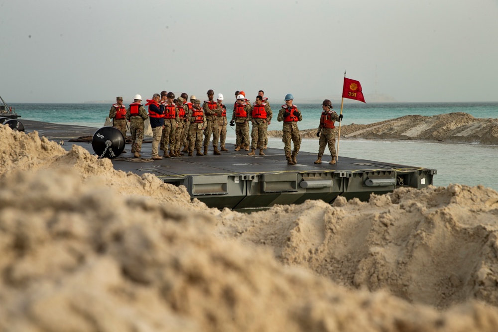 Trident Pier Emplacement during Exercise Native Fury 20