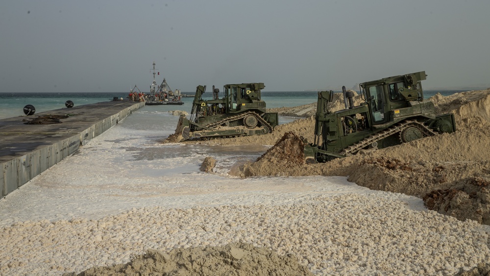 Trident Pier Emplacement during Exercise Native Fury 20