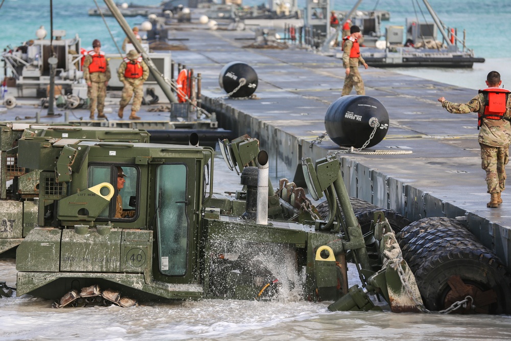 Trident Pier Emplacement during Exercise Native Fury 20