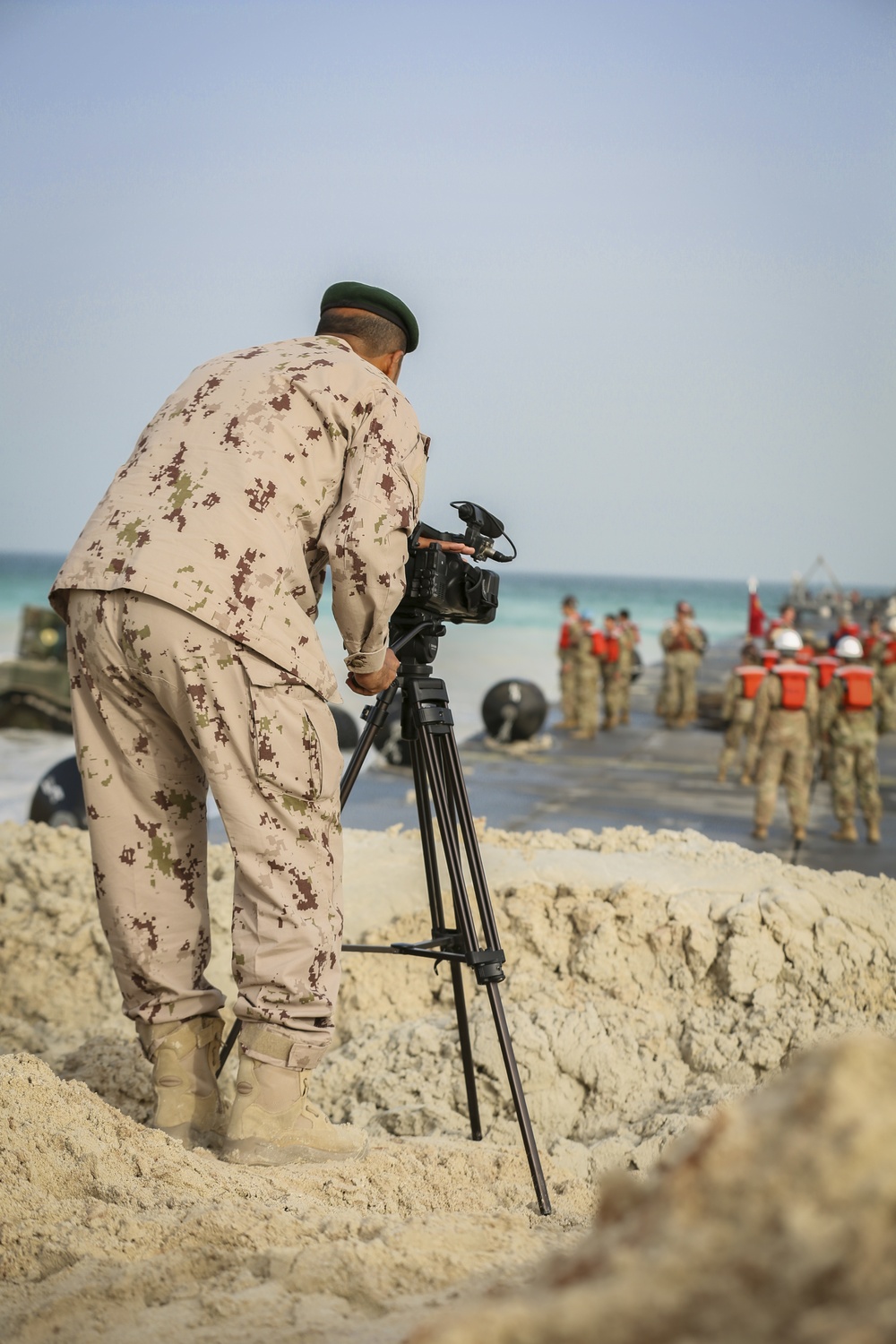 Trident Pier Emplacement during Exercise Native Fury 20