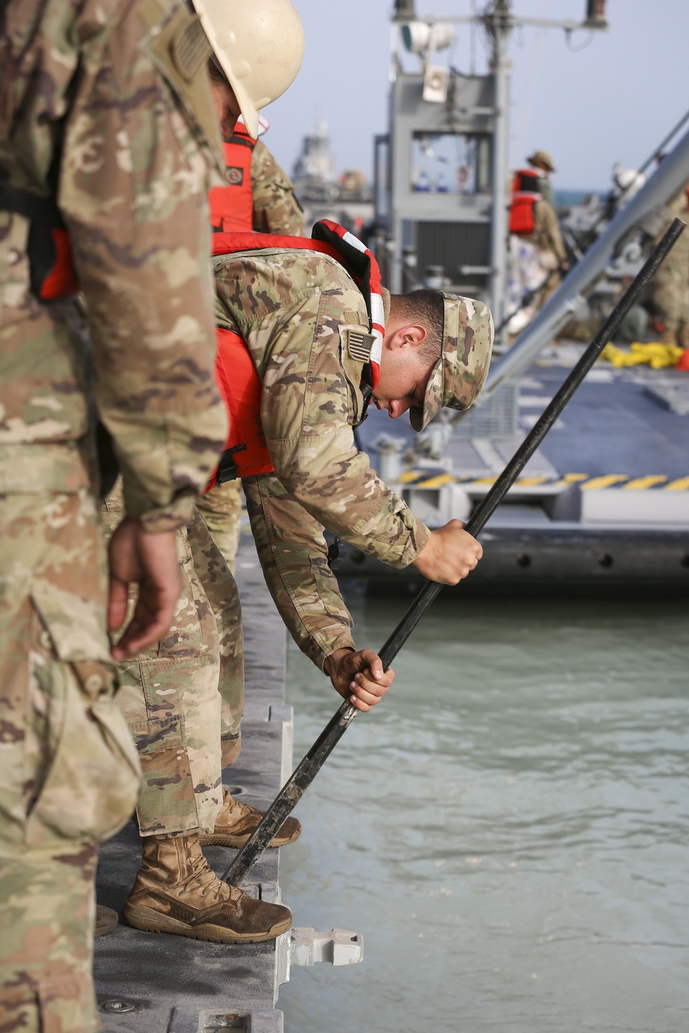 Trident Pier Emplacement during Exercise Native Fury 20