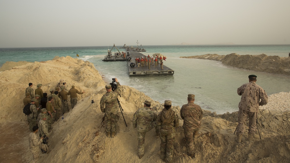 Trident Pier Emplacement during Exercise Native Fury 20