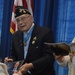 Medal of Honor Recipient greets onlookers