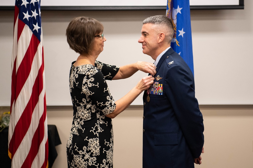 Col. Shaffer retirement ceremony