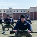 200309-N-TE695-0001 NEWPORT, R.I. (March 9, 2020) Navy Officer Candidate School performs remedial physical training