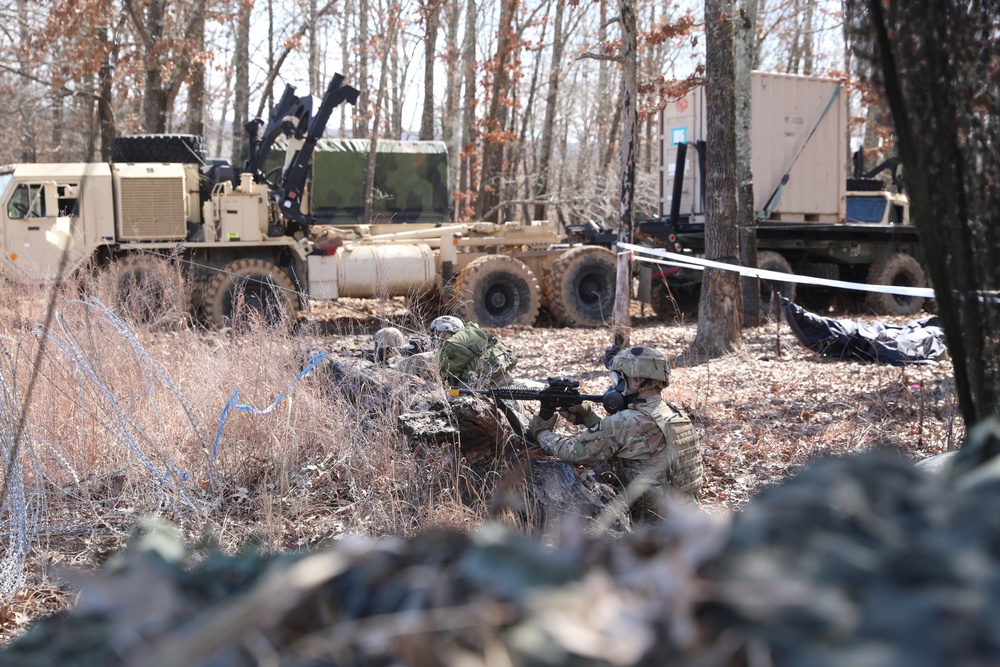 Soldiers Defend During FTX