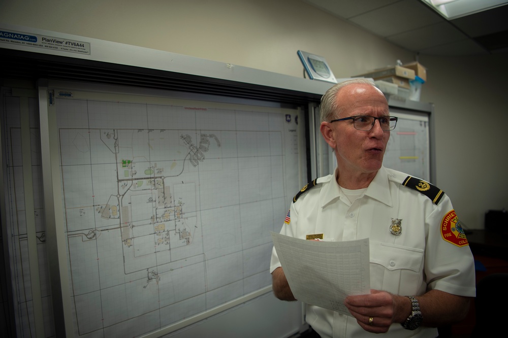 Schriever firefighters provide overwatch, safety, to Airmen