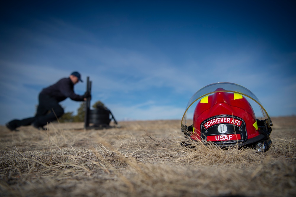 Schriever firefighters provide overwatch, safety, to Airmen