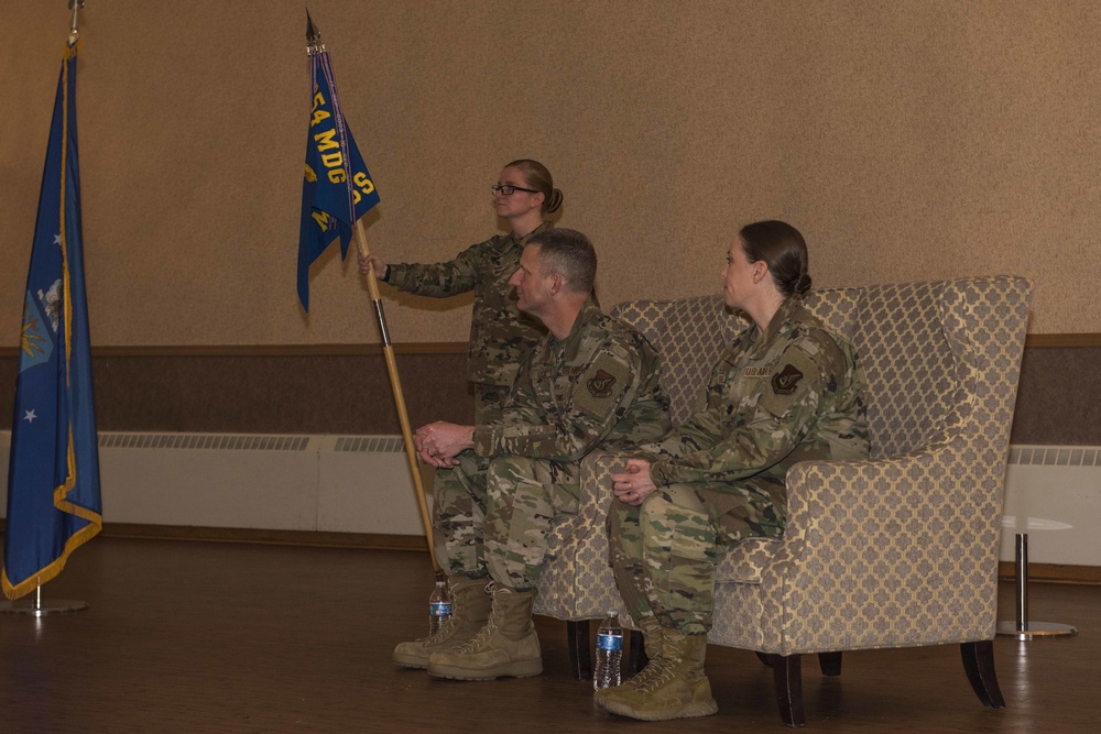 354th Medical Support Squadron Assumption of Command