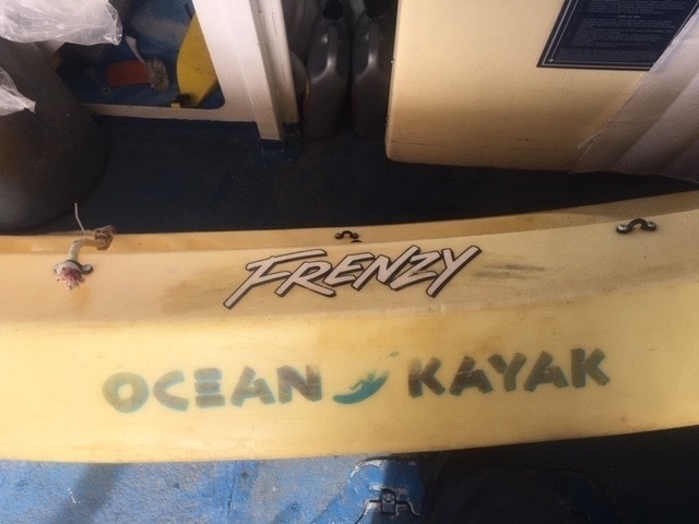 Imagery Available: Coast Guard seeks help to identify owner of adrift kayak off Makaha Beach Park, Oahu