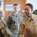 Lt. Gen. Loretta E. Reynolds Visits I MIG Headquarters