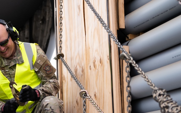 Small Detachment Provides Global Air Mobility in Australia