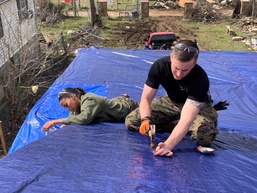 Nashville Marines Support Tornado Recovery Efforts