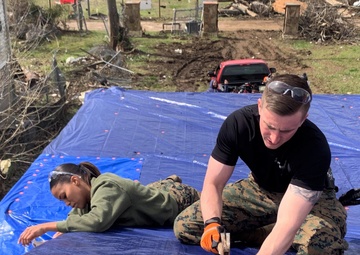 Nashville Marines Support Tornado Recovery Efforts
