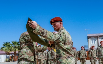 Ceremony marks transfer of authority in the Sinai between Guam and Texas National Guard units