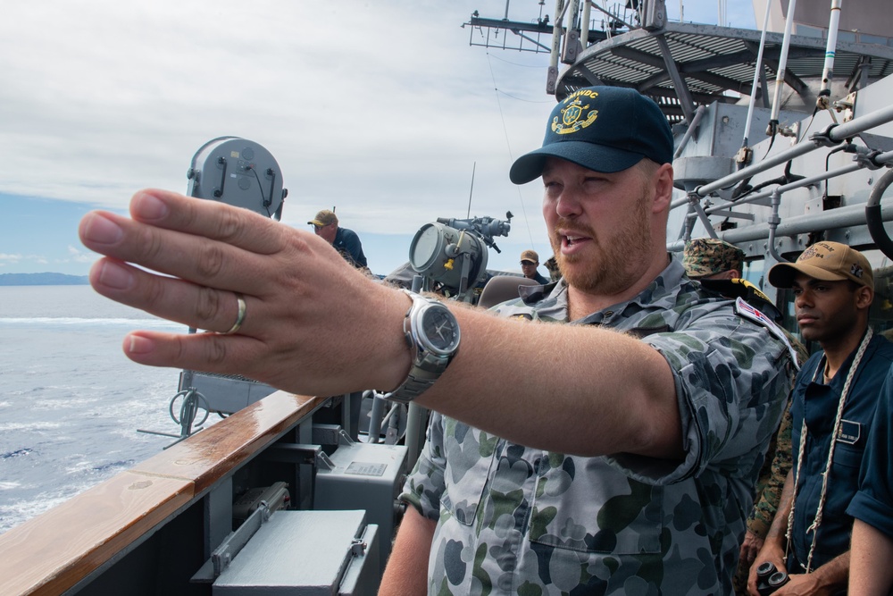 Antietam Conducts Man Overboard Drill