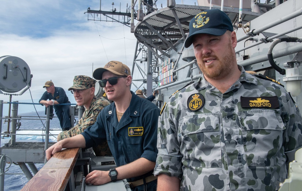 Antietam Conducts Man Overboard Drill