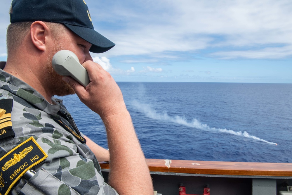 Antietam Conducts Man Overboard Drill