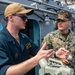 Antietam Conducts Man Overboard Drill