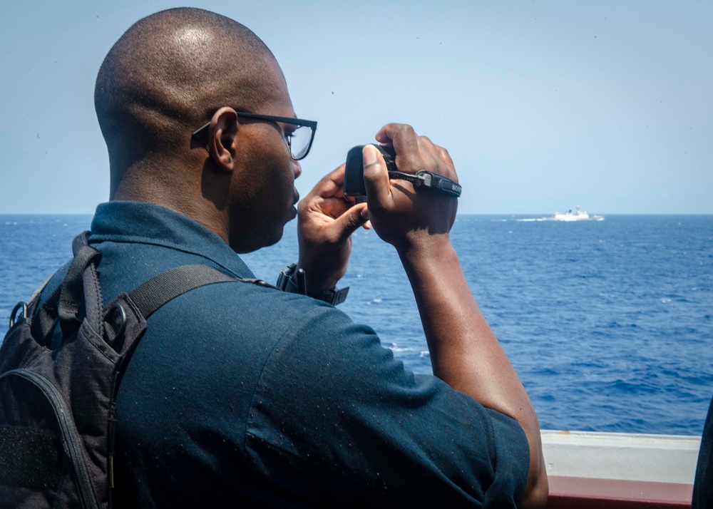 USS McCampbell Conducts Operations in the South China Sea