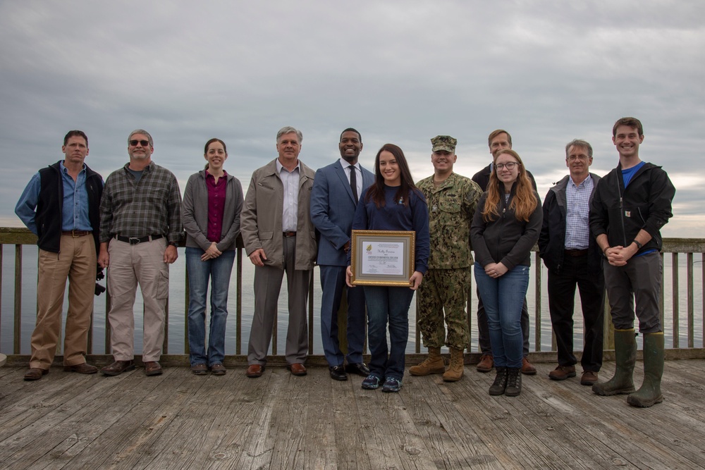 Camp Lejeune biological technician completes North Carolina Environmental Education Certification Program