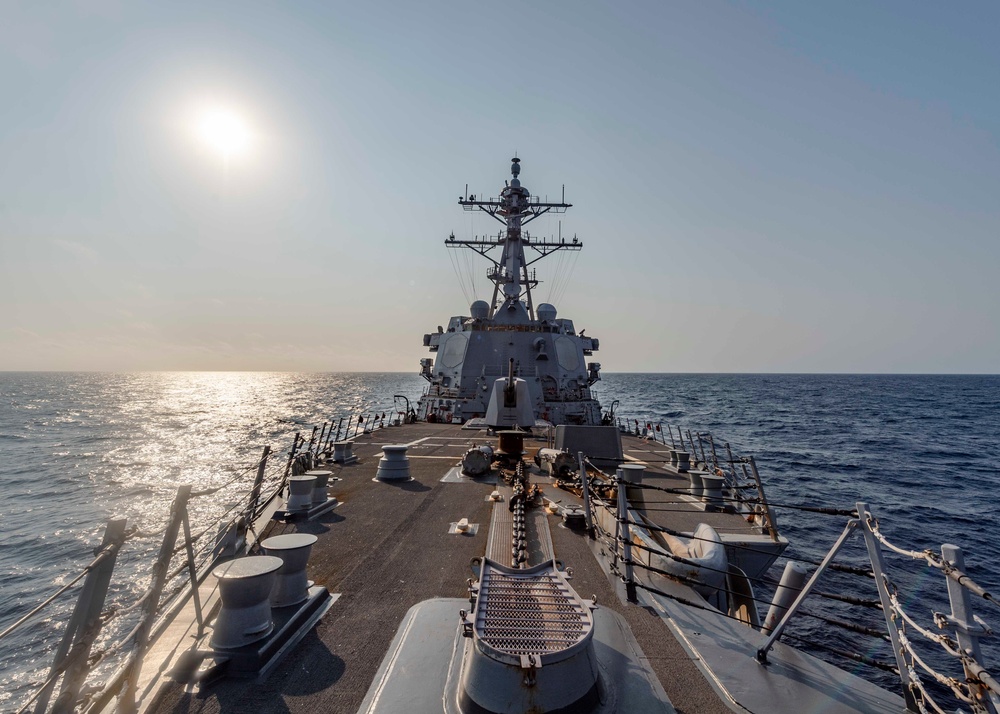 USS McCampbell Conducts Operations in the South China Sea