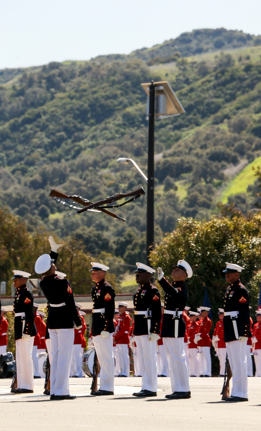 Battle Color Detachment Performs at SOI West