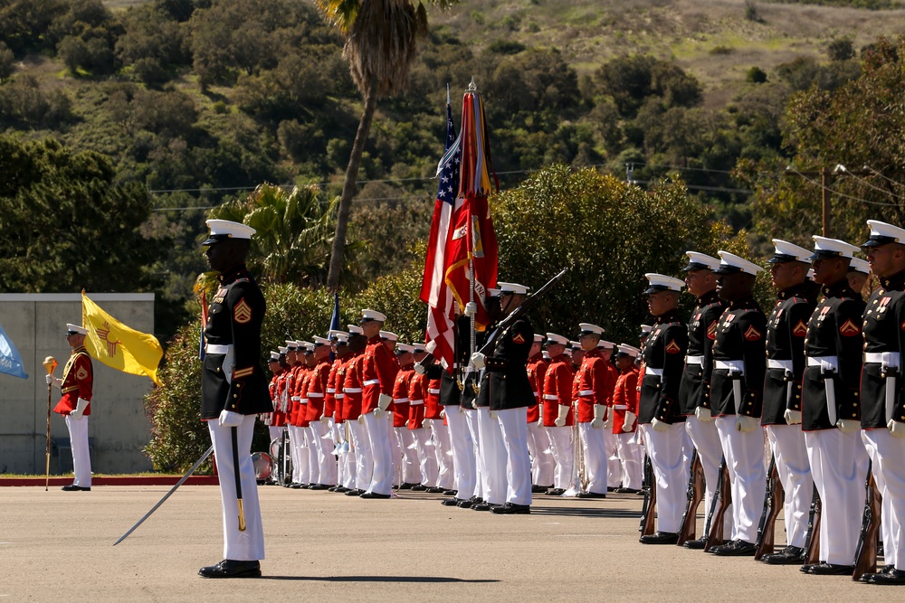 Battle Color Detachment Performs at SOI West