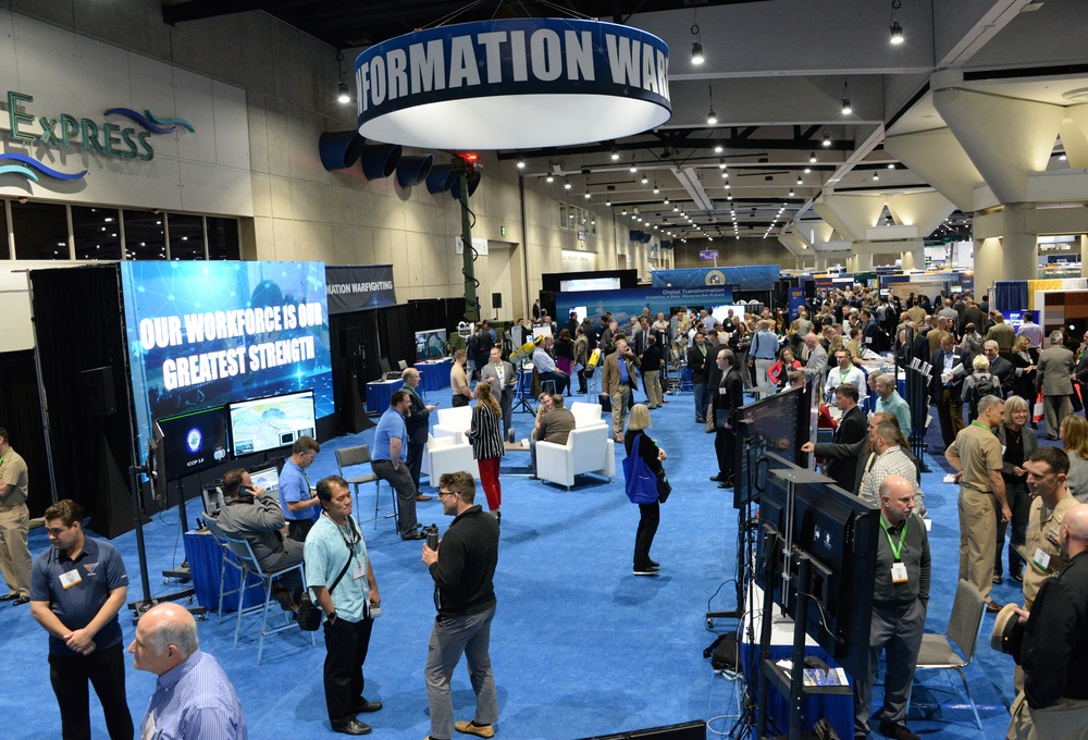 Navy IW Pavilion Exhibits at WEST 2020