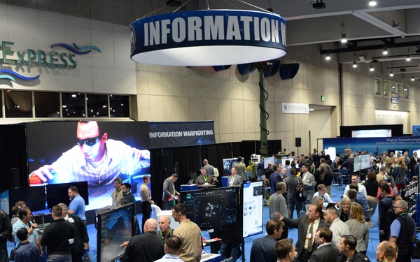 Navy IW Pavilion Exhibits at WEST 2020