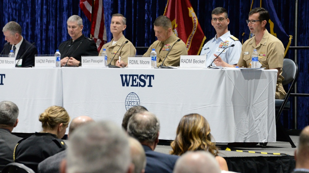 Navy IW Pavilion Exhibits at WEST 2020