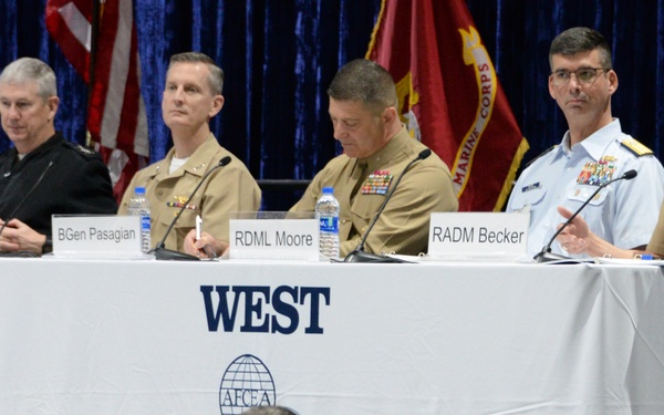 Navy IW Pavilion Exhibits at WEST 2020