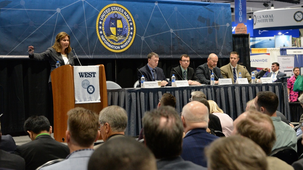 Navy IW Pavilion Exhibits at WEST 2020