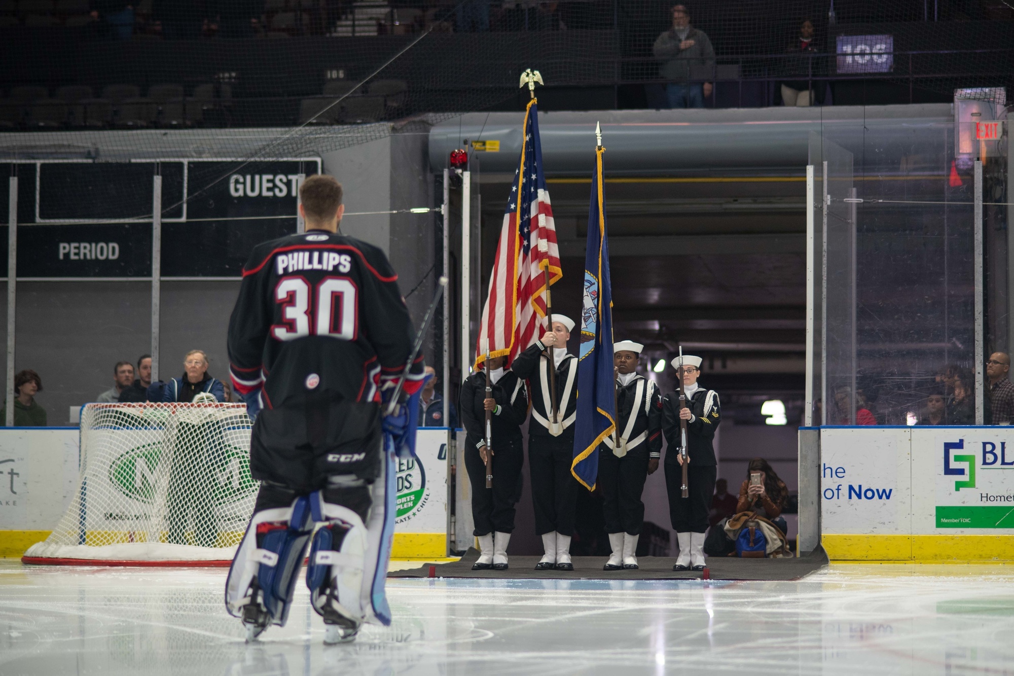 DVIDS - Images - Norfolk Admirals Hockey Team Tour [Image 3 of 9]