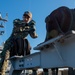 U.S. Sailor raises catapult