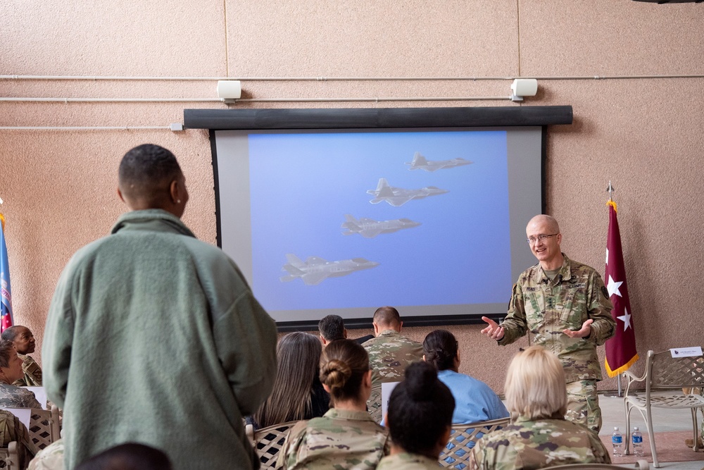 Defense Health Agency Director visits Nellis, 99th Medical Group