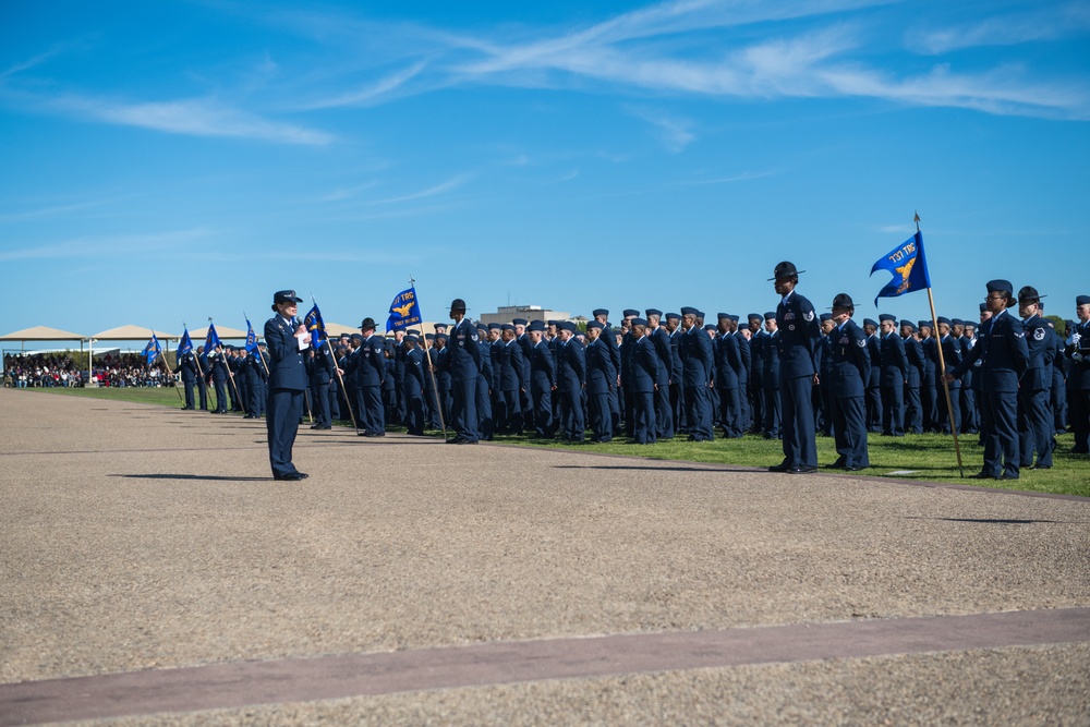 JBSA-Lackland recognizes Women's History Month 2020 with a special BMT graduation parade